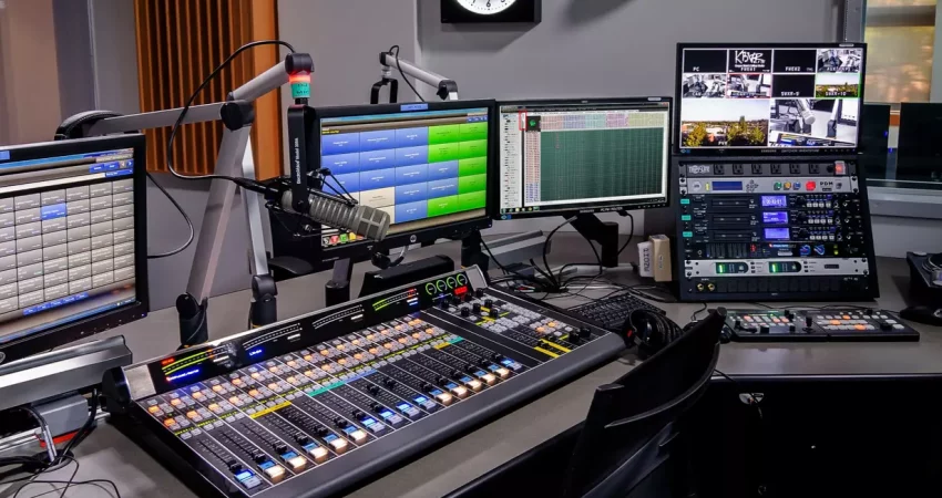 Radio station software